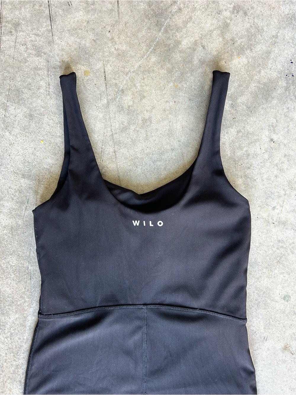Scoop Neck Black Flared Jumpsuit - Picture 13 of 13